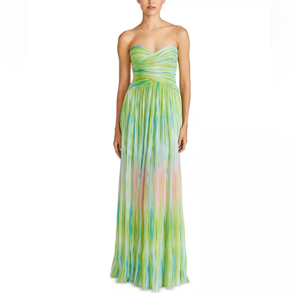 Electric Stripe ML Monique Lhuillier Gown size 6!